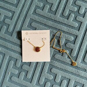 Kendra Scott basketball pendant necklace